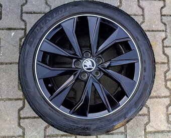 Alu kola originál Škoda Fabia III , Rapid 5x100 R16 Italia - 5