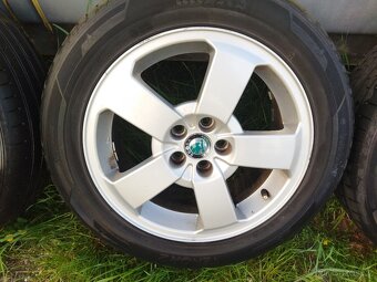 Prodám sadu originálních disků Škoda R16 5X100 - 5