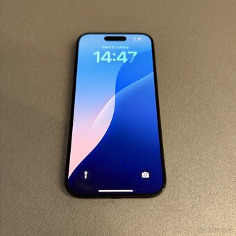 iPhone 15 Pro 256GB černý, pěkný stav, 12 měsíců záruka - 5