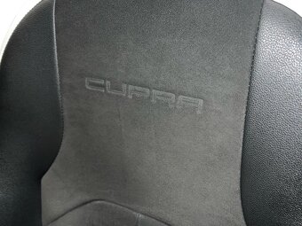 Sedačky černá kůže alcantara Seat Leon Cupra 5F r.v. 2016 - 5