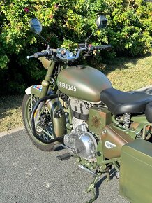 Royal Enfield Bullet 500, unikátní edice ČSR armády TOP, DPH - 5