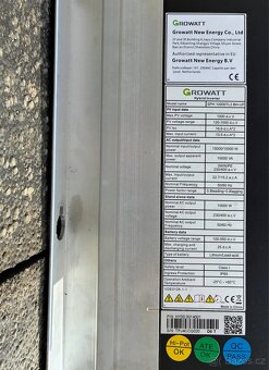 3f hybridní střídač na FVE - Growatt SPH 10000 - 10 kW - 5