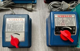 Trafo MARKLIN - Transformátor MARKLIN -soubor zdrojů MARKLIN - 5