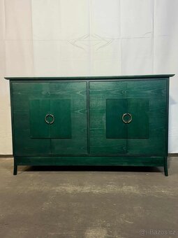 Designová zelená komoda (133004) - 5
