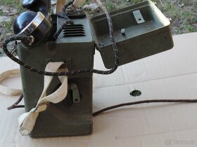 Válečný polní telefon Ericson, ruský, rarita. - 5