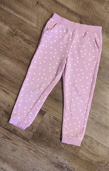 Set dívčí tepláky vel.110 - 5