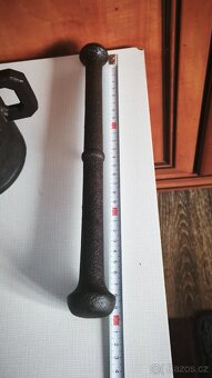 4 + starožitný litinový hmoždíř. - 5