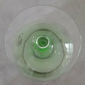 Skleničky " Napoleonky" zelené - 5