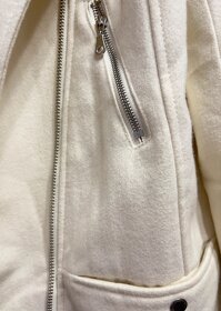 Luxusní vlněný kabátek zn H&M vel S - 5