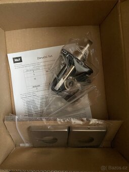 Kliky LUSY nerez stainless steel + rozeta WC - 5