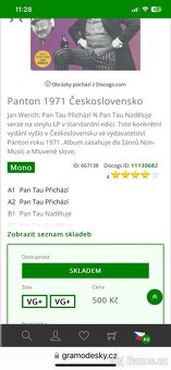 Jan Werich - Pan Tau Přichází % Pan Tau Naděluje top stav - 5