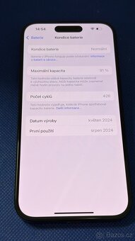 iPhone 15 Pro 512GB Black Titanium - 5