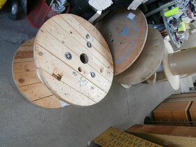 Špulka dřevěná, design stolek, podstavec od 199 kč - 5