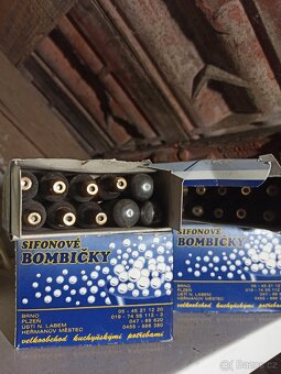 Sifonová láhev+ bombičky /stará/ - 5