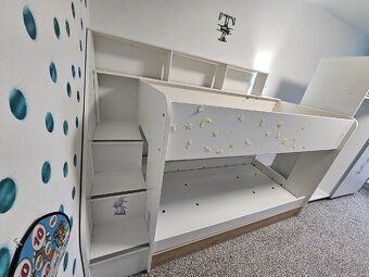 Palanda se schůdky (patrová postel) - 5