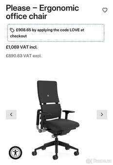 STEELCASE PLEASE V2  Kancelářská židle OP 31.000kc - 5