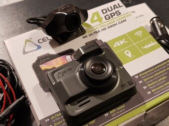 Palubní kamera CEL-TEC 4K DUAL GPS - 5