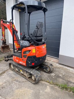 Minibagr Kubota u-17 - 5