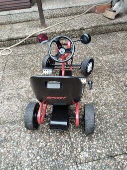 Retro šlapací motokára - 5