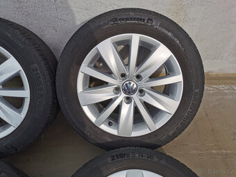 215/55R16 alu kola VW 7x16 5x112 ET45 Passat B7 - 5