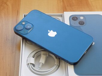 APPLE iPhone 13 128GB Blue - ZÁRUKA - TOP STAV - 5
