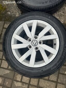 ORIGINÁL Alu Volkswagen Aragon R16, 5x112 - LETNÍ - 5