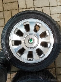 ALU kol - Škoda Octavia 1 - Metalica R16 205/55 - 5