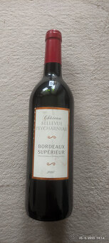 Zberatelske vína Bordeaux vid popis - 5