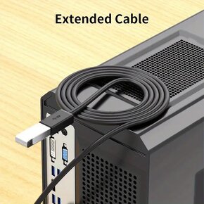 Prodlužovací kabel USB 3.0 5Gbps vysokorychlostní 3m - 5