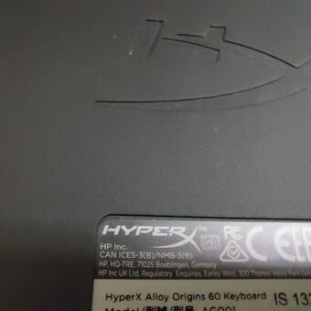Klávesnice HyperX Alloy Origins 60-US, kabel - 5