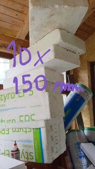 polystyren fasádní, zbytky ze stavby - 5