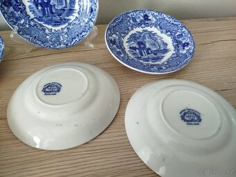 Sada talířků anglický porcelán - 5