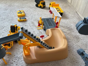Silverlit sada pro stavbu - jeřáb, buldozer, dvě auta, ... - 5