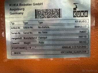 Robot KUKA KR60 KRC2 - 5