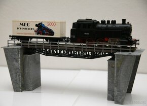Příhradový most - modelová železnice H0 (1:87) - 5