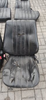 BMW e30 touring kožené sedačky sedadlá - 5