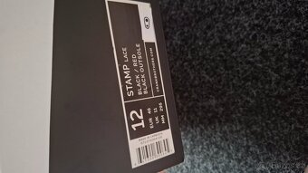 Boty CRANKBROTHERS Stamp Lace - černá vel.46 - 5