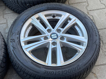 Alu kola 5x112 6,5J et46 original Seat Leon 205/55 R16 - 5