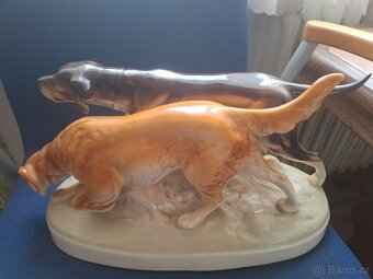 Royal dux lovecký psi - 5