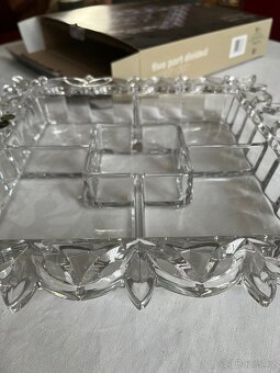 Skleněná dělená mísa (Crystal Bohemia) - 5