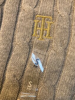 Luxusní svetr na zip Tommy Hilfiger nový s visačkou - 5