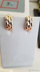 Náušnice zlaté 14k - 5