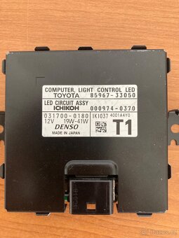 Led modul a riadiace jednotky toyota - 5
