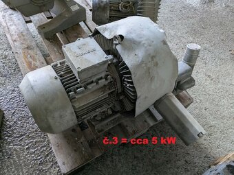 Priemyselné ventilátory 230/400V 5ks - 5