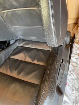 Kožená sedadla vw golf r32 - 5