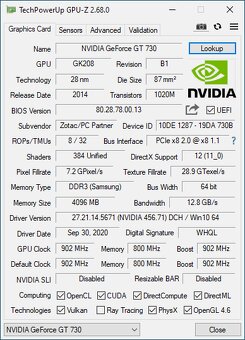 Zotac GT730 4GB DDR3 - 5