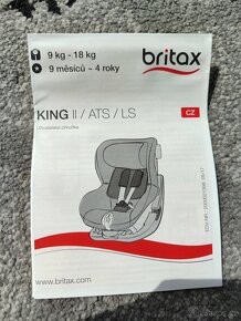 Dětská autosedačka Römer Britax King II - 5