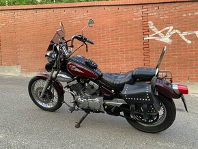 Nádherná Červená Zachovalá Yamaha Virago XV 125 - 5