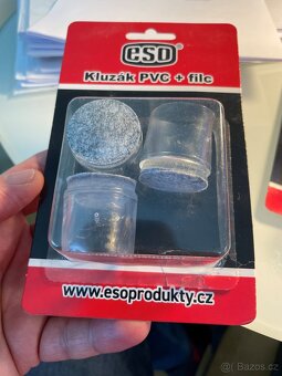 Kluzné návleky na židle, PVC, s filcem, nové, nepouž. - 5
