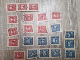Staré známky doplatní CSR-ČSSR - 5